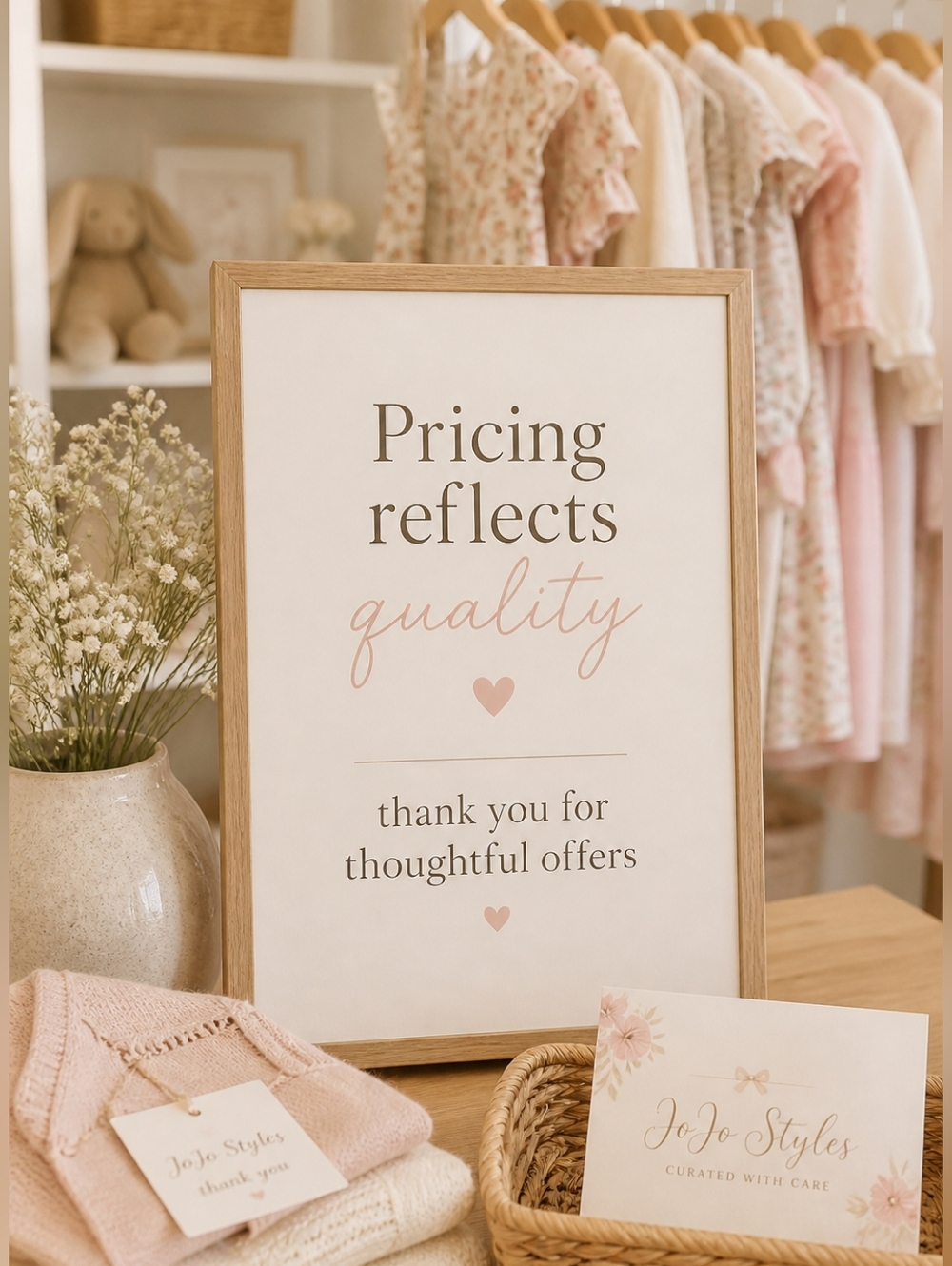 Pricing Reflects Quality 🤍 Thank You For Thoughtful Offers